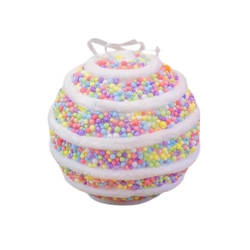 BOLA NATAL 8CM DOCE